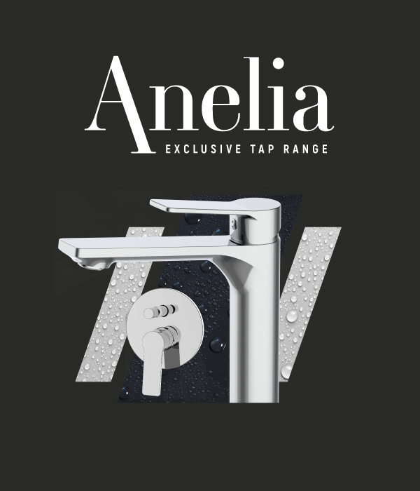 Divina Anelia Chrome Bathroom Tap Collection