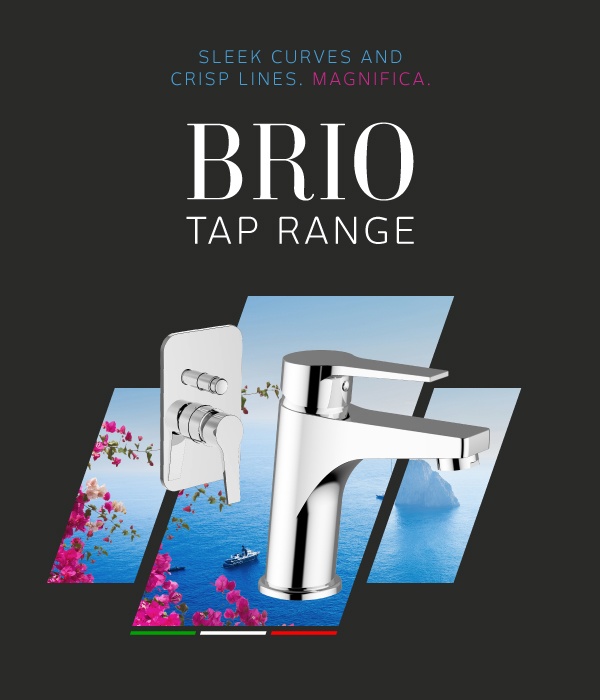 Tivoli Brio Chrome Bathroom Tap Collection