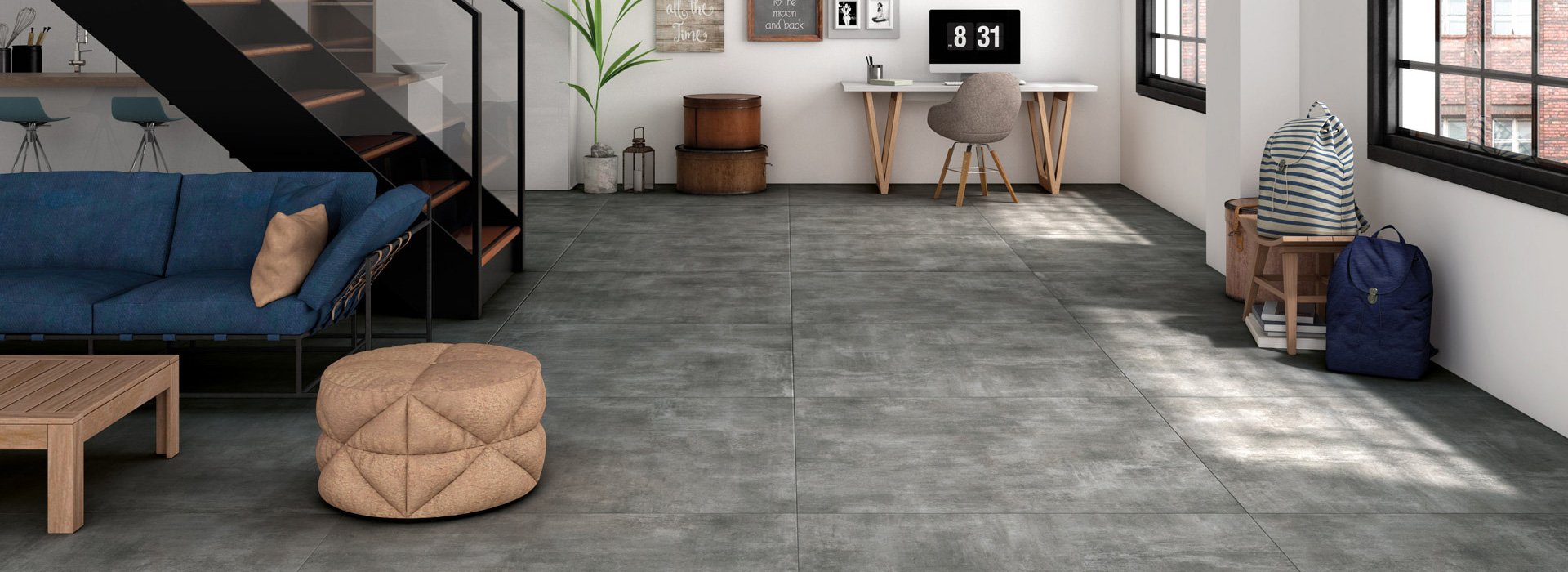 Living Area Floor Tiles