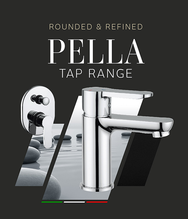 Tivoli Pella Chrome Bathroom Tap Collection