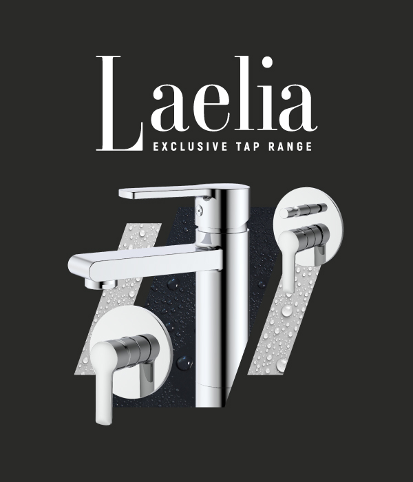 Laelia Chrome Bathroom Tap Collection