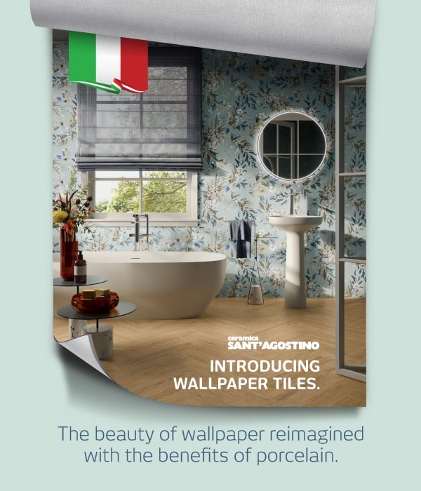 Wallpaper Wall Tiles by Sant'Agostino