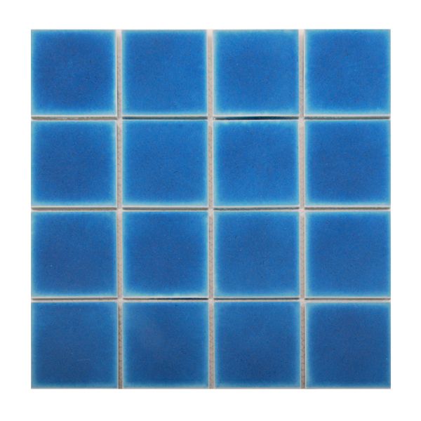 Blue Pereybere Pool Mosaic Sheet 305 x 305mm