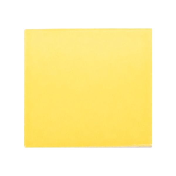 Piccolo Medium Yellow Gloss Ceramic Tile 100 x 100mm