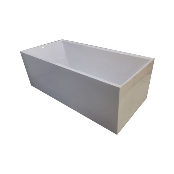 Magnolia Square White Acrylic Freestanding Bath 1710 x 810mm