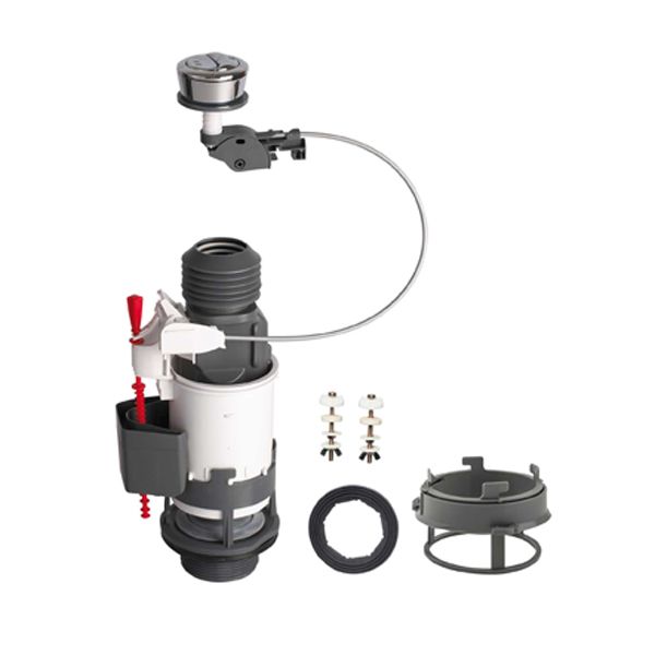 Wirquin Mw2 Extendable Dual Flush Mechanism &amp; Bibo Adaptor