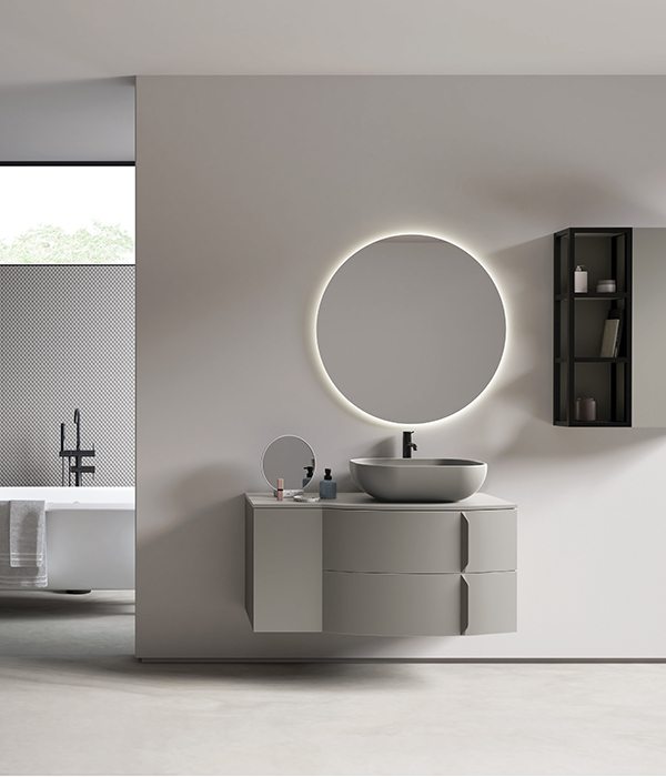 Italtile’s New Wave Modular Spanish Vanity All Set To Elevate The Neutral Bathroom