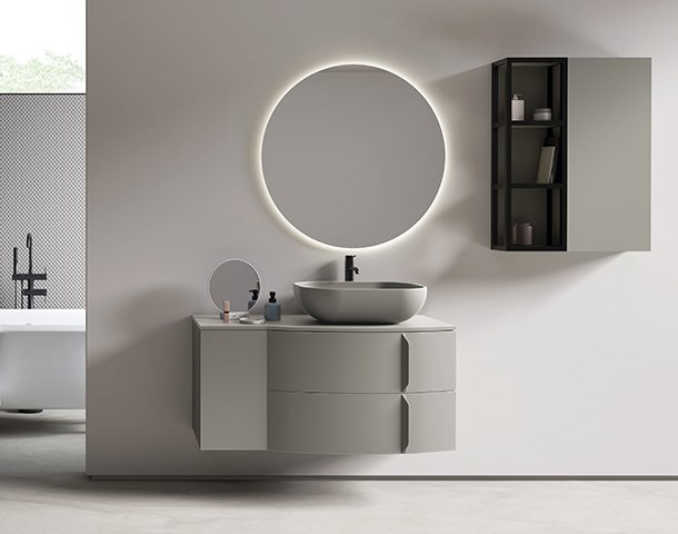 Italtile’s New Wave Modular Spanish Vanity All Set To Elevate The Neutral Bathroom