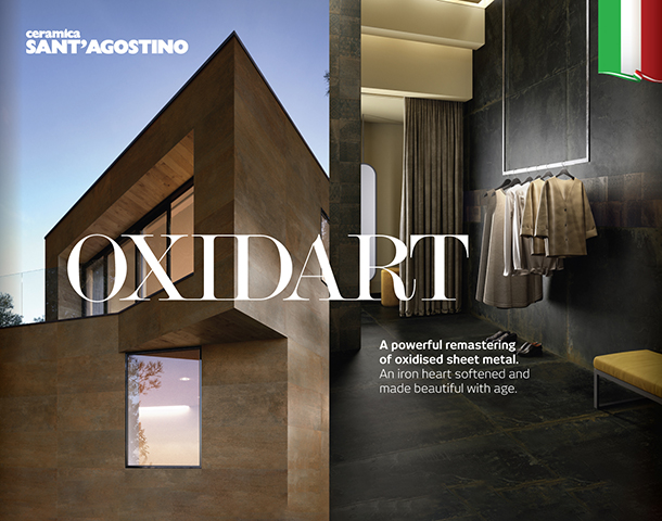 Introducing the Oxidart Tile Collection by Ceramica Sant’Agostino.