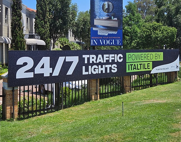 Traffic Light initiative Bryanston Drive.